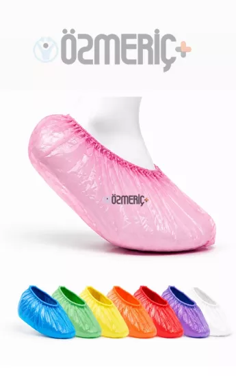 Renkli Tek Kullanımlık Galoş | Pembe, Mor, Lila, Turuncu, Kırmızı